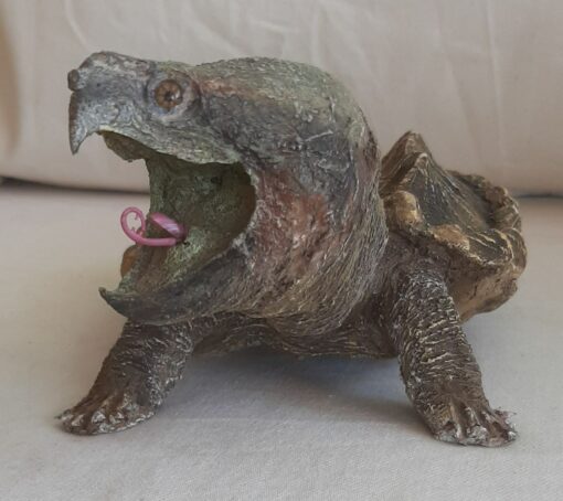 Tartaruga Alligatore in scultura da collezione - immagine 3