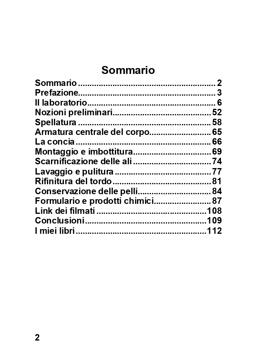 Tassidermia Preparazione in pelle di un Tordo (Edizione 2025) - immagine 4