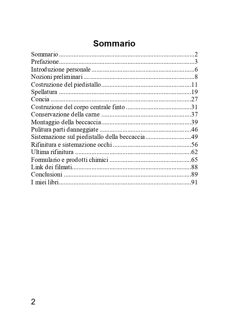 Tassidermia: Preparazione di una beccaccia - immagine 4