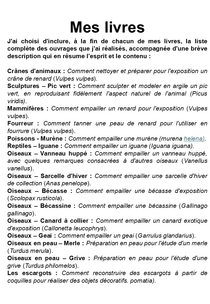 Taxidermie Prèparation d’une Bècasse - immagine 5