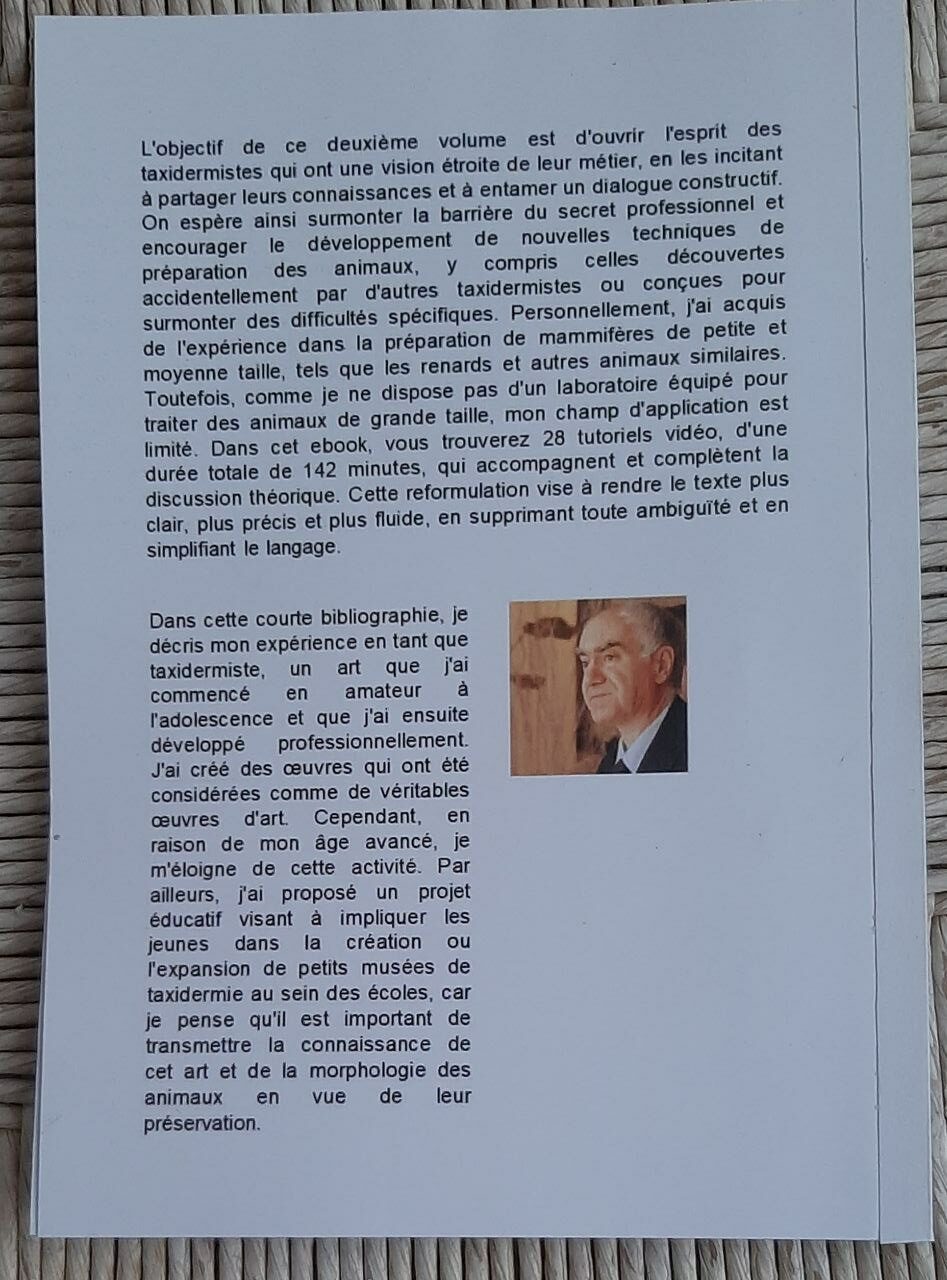 Taxidermie Mammiféres Embaumement d’un renard - immagine 4