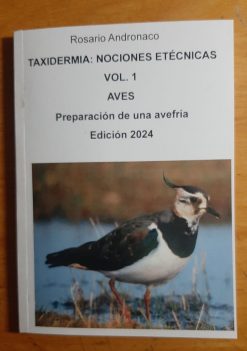 Taxidermia, Preparaciòn de una avefría ed. 2024 in Spagnolo