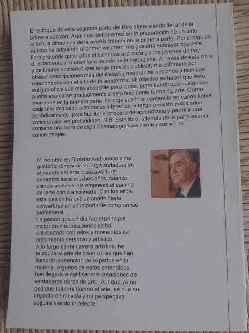 Preparación taxidérmica de un pato silbón (Edición 2024) - immagine 3