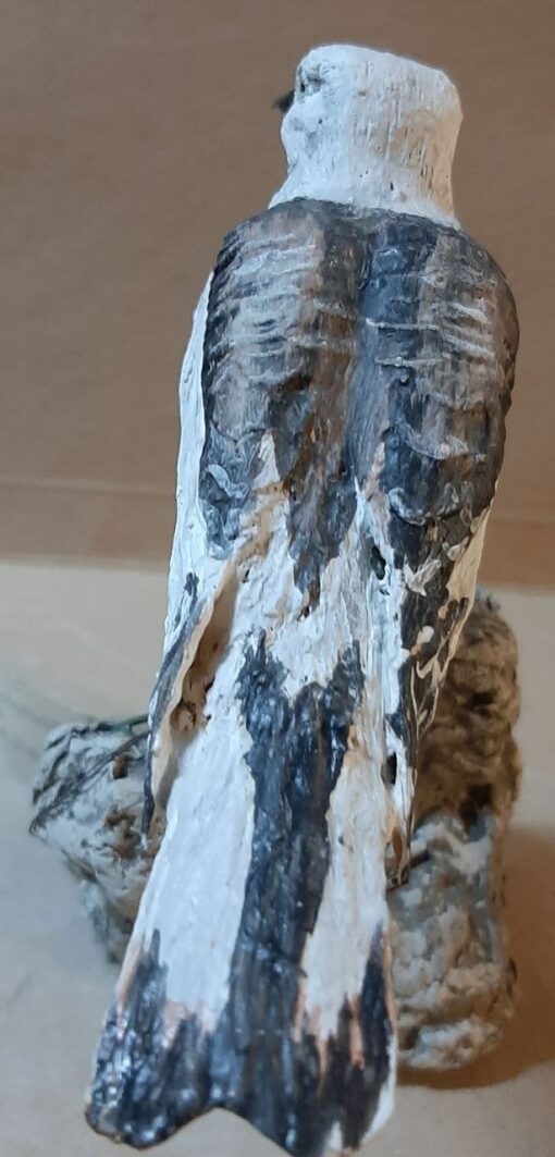 Scultura di una zigolo delle nevi. - immagine 2