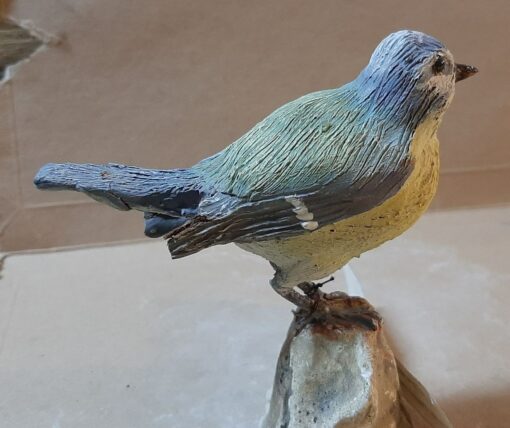 Cinciarella in scultura di argilla - immagine 2