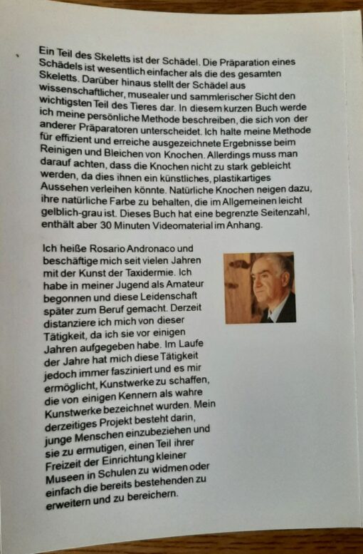 Taxidermie, Präparation von Tierschädeln, ausgabe 2025 - immagine 3
