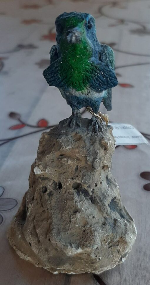 Colibrì di Geoffroy, in scultura di argilla - immagine 3
