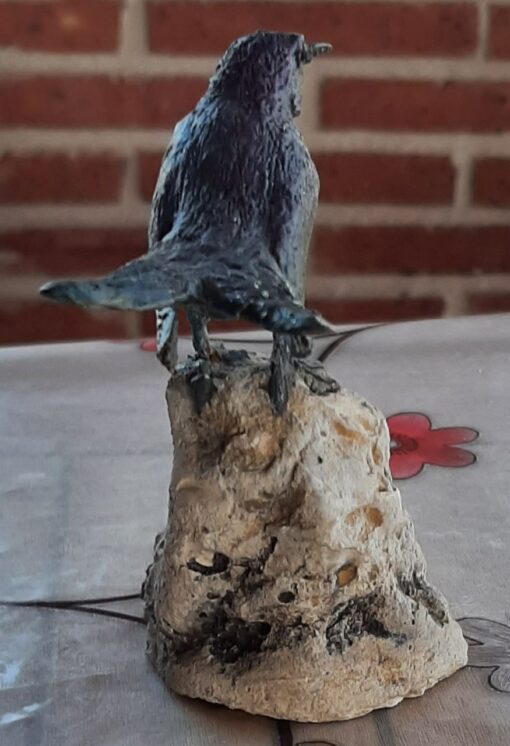 Colibrì n2, in scultura di argilla - immagine 4