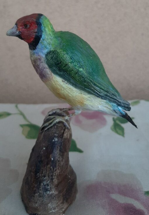Diamante di Gould, in scultura di argilla