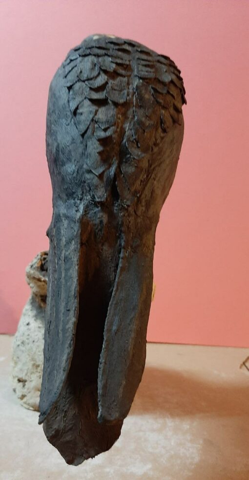 Lodolaio in scultura di argilla e dimensioni naturali - immagine 4