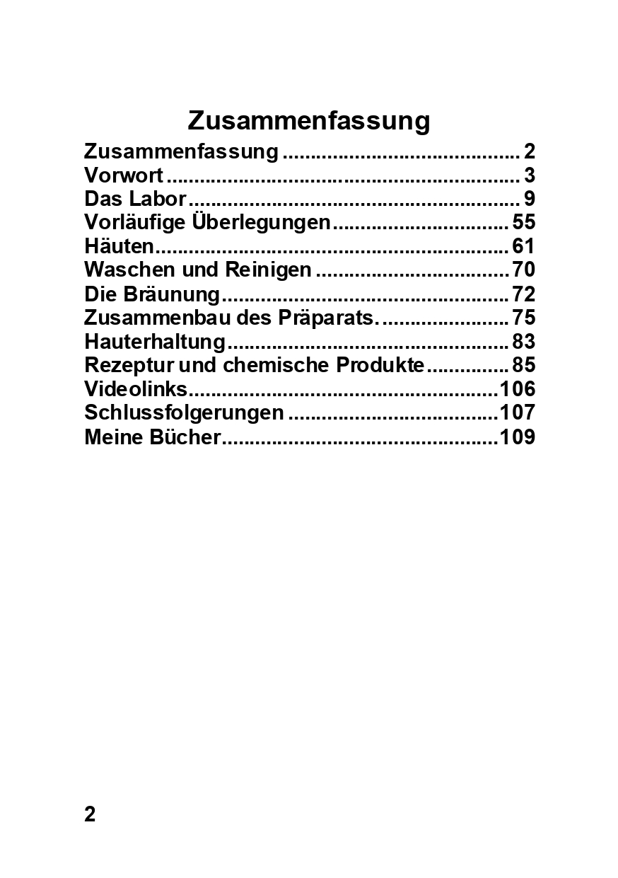 Hautpräparat einer Amsel in Deutsch - immagine 4