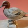 fischione in scultura di argilla e dimensioni naturali