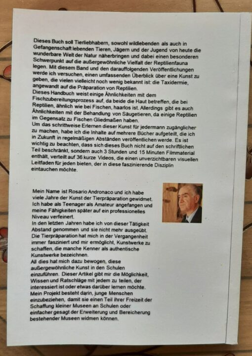 Taxidermie, Reptilien, Präparation eines Leguans, Ausgabe 2, 2005 - immagine 4