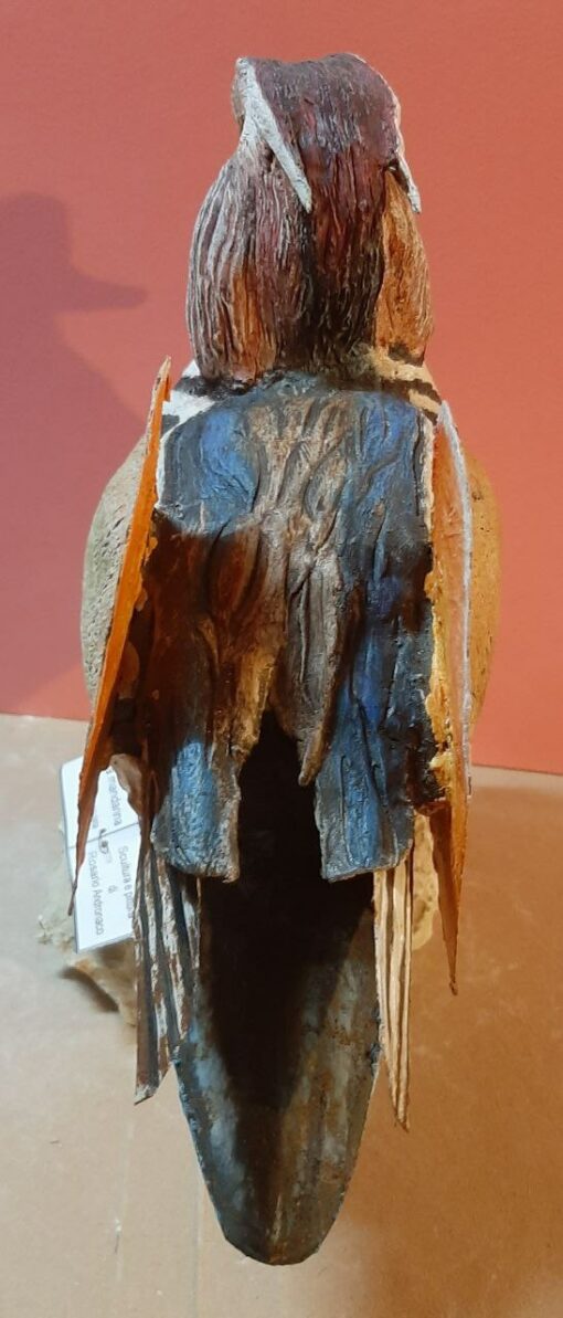 Anatra Mandarino in scultura di argilla e dimensioni naturali - immagine 4