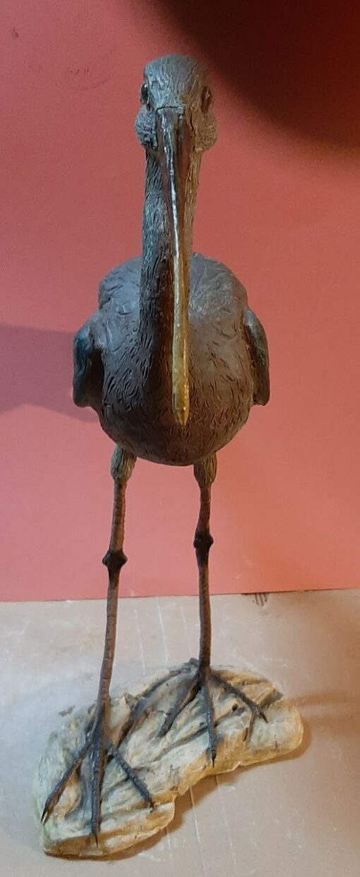 Mignattaio in scultura dim. Naturali da collezione - immagine 3