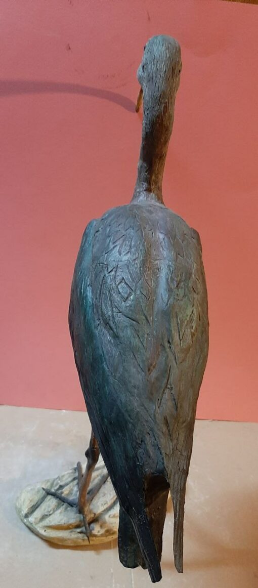Mignattaio in scultura dim. Naturali da collezione - immagine 4