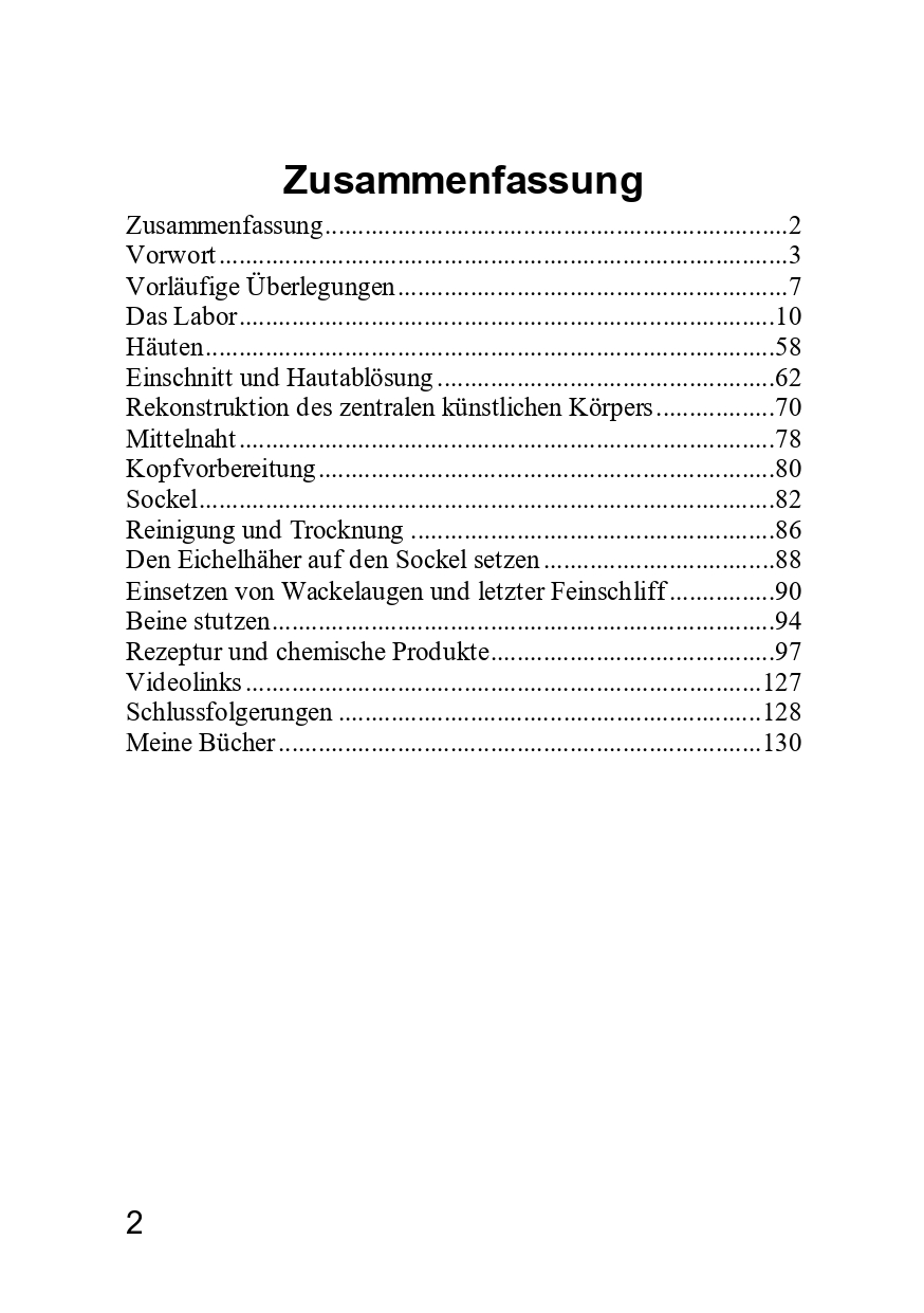 Präparation einer Eichelhäher - immagine 4